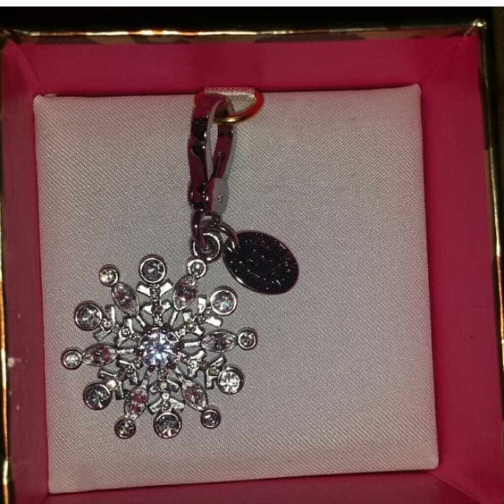 Juicy Couture Snowflake Charm NIB Limited Edition